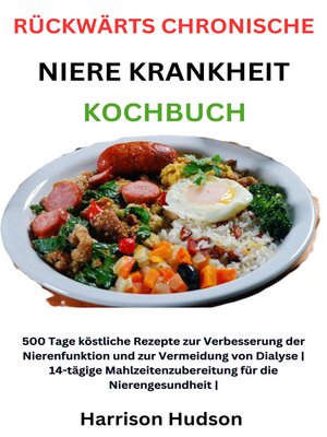 cover image of Rückwärts chronische nieren krankheiten kochbuch